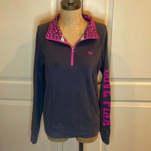 NWOT VS PINK quarter zip